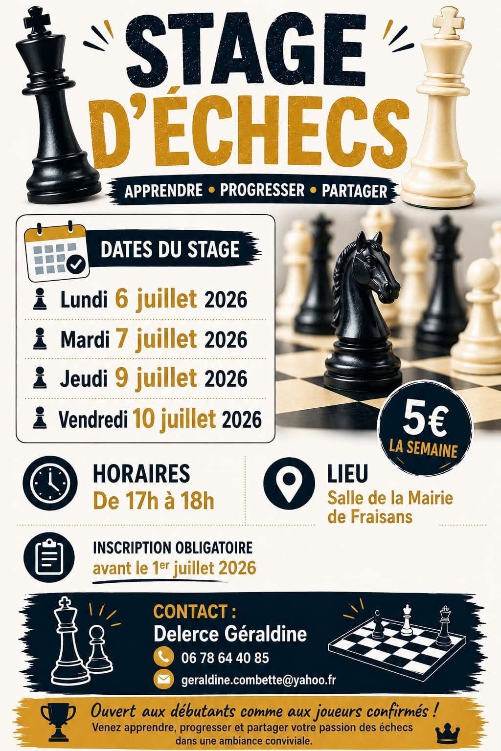 You are currently viewing Stage d&rsquo;échecs